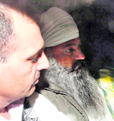 Sukhdev Namdhari in a Delhi court on Thursday.