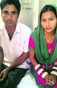 Priyanka and Suresh fear threat to their lives due to their inter-caste marriage.