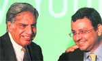 Ratan Tata with Cyrus Mistry
