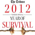 YEAREND SPECIAL  2012  YEAR OF SURVIVAL