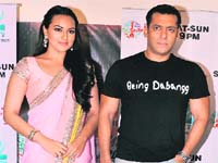 Hit pair: Sonakshi Sinha and Salman Khan