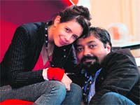 Happy couple: Kalki Koechlin and Anurag Kashyap