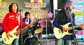 The band made its first appearance at the Battle of Bands 2012 in Srinagar.