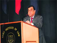Chief Justice of India Altamas Kabir at the Army Institute of Law in Mohali on Saturday