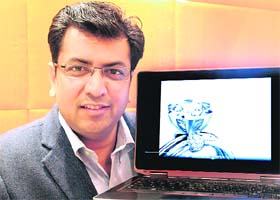 Gem packed: Sachin Jain Photo: Pradeep Tewari