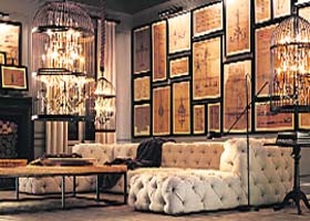 Bright side: Light plays an important role in interior decor