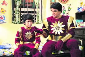 A still from the upcoming show Shaktimaan