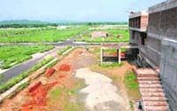 A view of the Punjab IAS-PCS Officers Cooperative Housing Building Society in New Chandigarh
