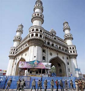 Hyderabad’s Charminar has been a centre of protests