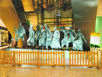 The Dandhi March cut out at Elante