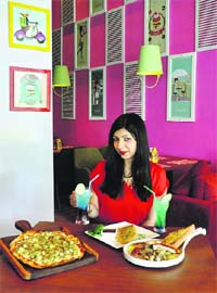 Ma petite: Neha Singh Photo: Pradeep Tewari