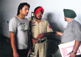 A file photo of Gurarpan (left)
