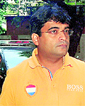 Gurunath Meiyappan at a Mumbai court