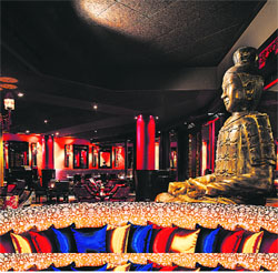 Buddha bar is an international night club at Delhi’s Select City Walk Mall