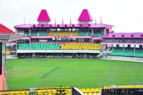 The HPCA stadium at Dharamsala