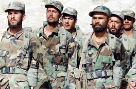 At present, India trains Afghan Army personnel