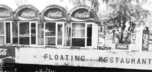 The floating restaurant at Sirhind is in need of immediate repair.