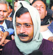 CM Arvind Kejriwal in Delhi. 