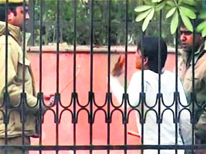 A video uploaded by AAP shows policemen beating up a youth in New Delhi. Three constables were subsequently suspended.