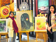 Brush with nature: Artists showcase their works based on spring