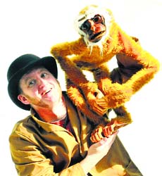 Show man: (L-R) Tommy Baker Photo: Pradeep Tewari