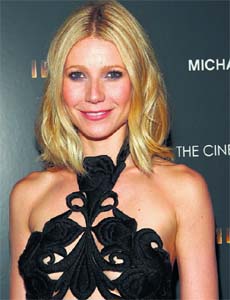 Troubled times: Gwyneth Paltrow
