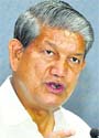 Uttarakhand CM Harish Rawat in Chandigarh. Parvesh Chauhan