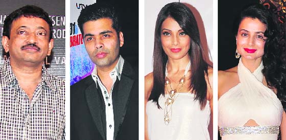 War of words: Ram Gopal Varma and Karan Johar; Bipasha Basu & Amisha Patel