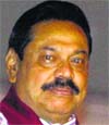 Mahinda Rajapaksa, President
