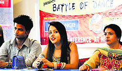 Organisers of a dance competition speak about the upcoming event. The semifinal of the event will be held on June 1. The final will he held at Nehru Siddhant Kender on June 15