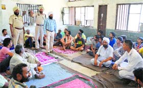 Drug addicts lodged in the Central Jail, Ludhiana