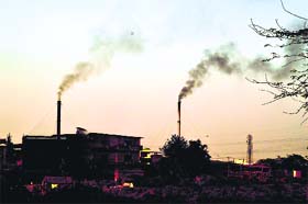 An industrial area in Ludhiana