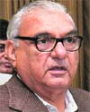 Haryana Chief Minister Bhupinder Singh Hooda