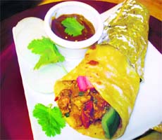 Healthy Paneer & Soya Frankie
