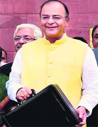 Jait(ley), set, go for Modi sarkar: FM at Parliament