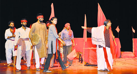 A scene from Sangeeta Gupta’s earlier play Maa