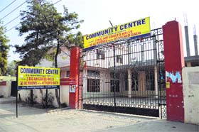 The community centre of H and I Blocks, BRS Nagar, in Ludhiana