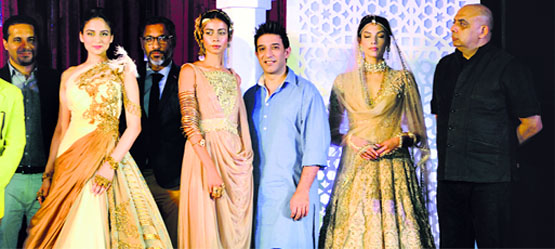 India Bridal Fashion Week 2013 was not just about splendid clothes but also dramatic ambience.