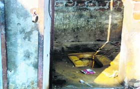 Hygiene remains absent at a government primary school in Jagraon