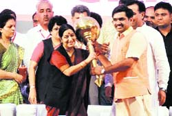 Senior BJP leader and Union Minister for External Affairs 