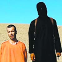 A video grab of British worker David Haines before his beheading.