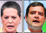 Sonia Gandhi and Rahul Gandhi