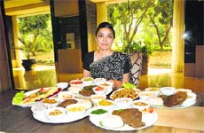 The Navratra fare at Taj-Chandigarh Photo: S Chandan