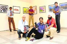Lens eye: Photographers whose works are on display at the FOTO 2014 Members Group Exhibition Photo: Pradeep Tewari