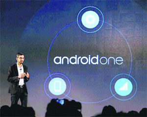 Android One by Google is aimed at the large number of cellphone users who will soon move to smartphones