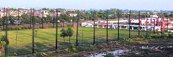 The Mohali Golf Range.