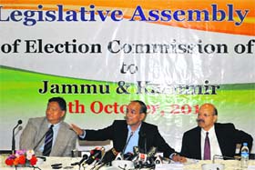CEC VS Sampath (C) in Srinagar on Saturday