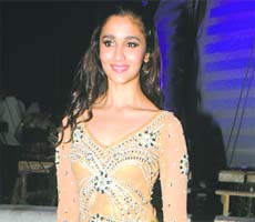 On the go: Alia Bhatt