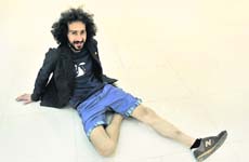 Rebel note: DJ Oof Photo: S Chandan