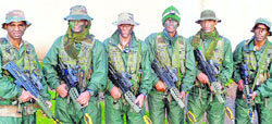 The eight-member Indian Army team has won the top honour in the Cambrian Patrol held from October 23-25 in the UK. a tribune photo